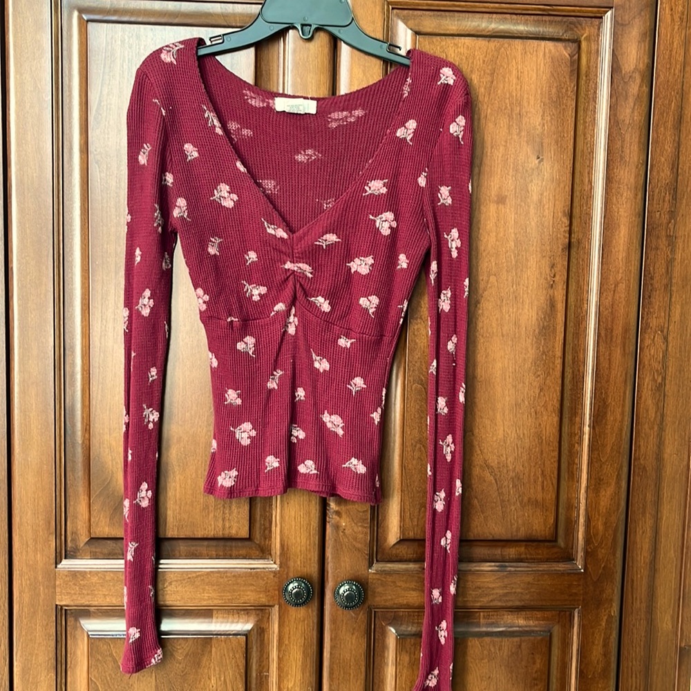 Long sleeve blouse